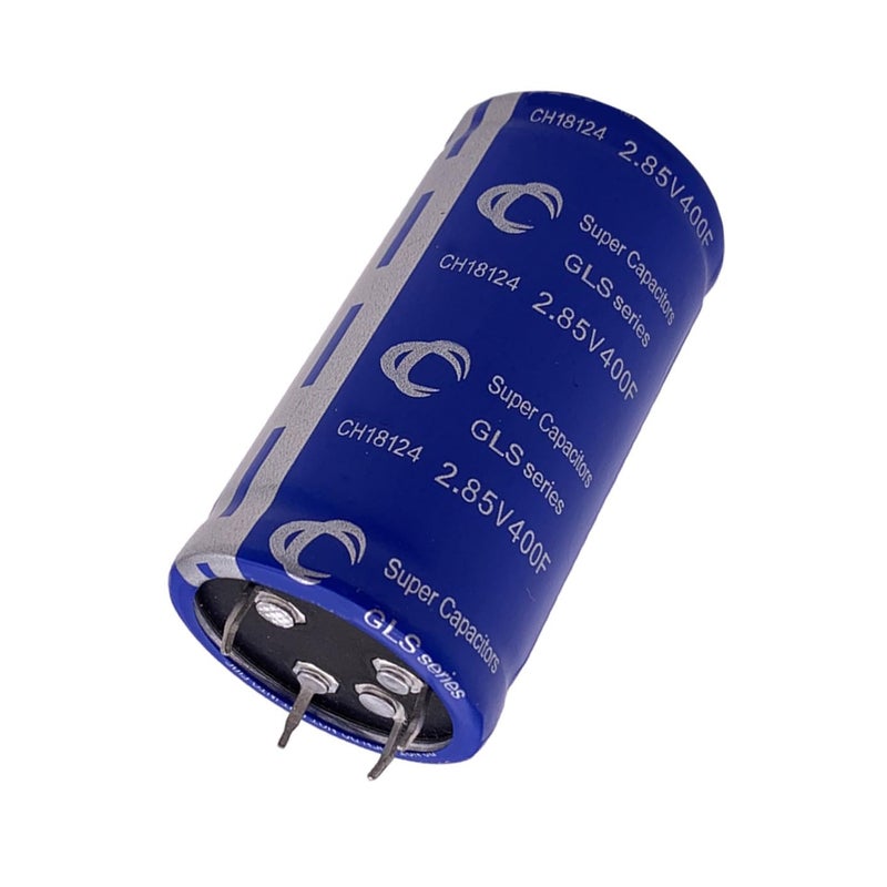 TEHAUX Car High-Capacity Super Capacitor 2.85v 400 Automobile Capacitor Four-Legged High Energy Storage Module for Vehicle Audio and Power Supply Systems - Image 1