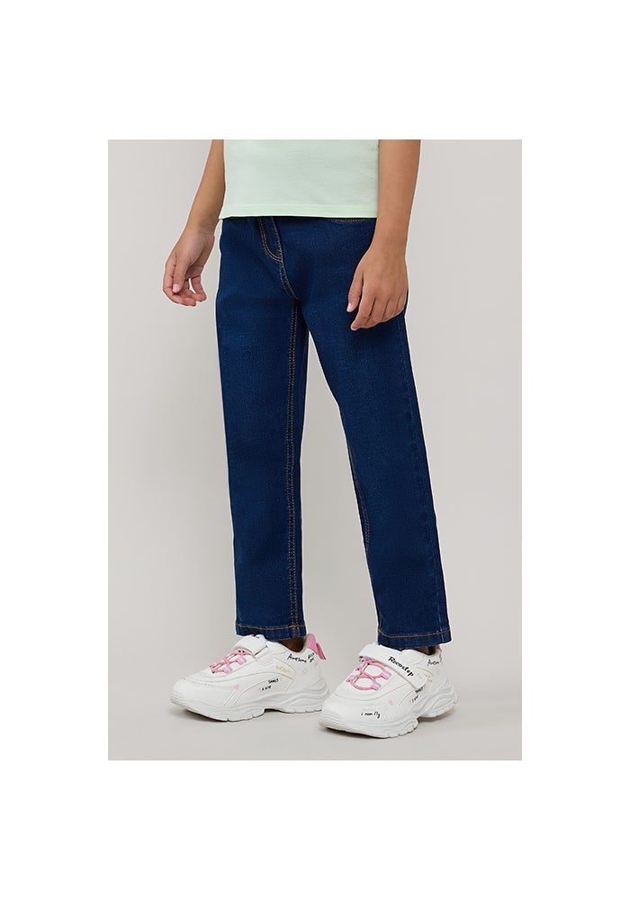 R&B Washed Straight Fit Jeans with Button Closure - Image 5