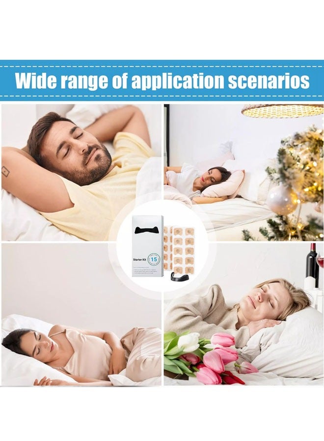 general Breath Inhalation Nose Strip Starter Kit (15 units) - Increases oxygen intake, reduces snoring, improves sleep quality - Sweat resistant, nose strips - Image 5