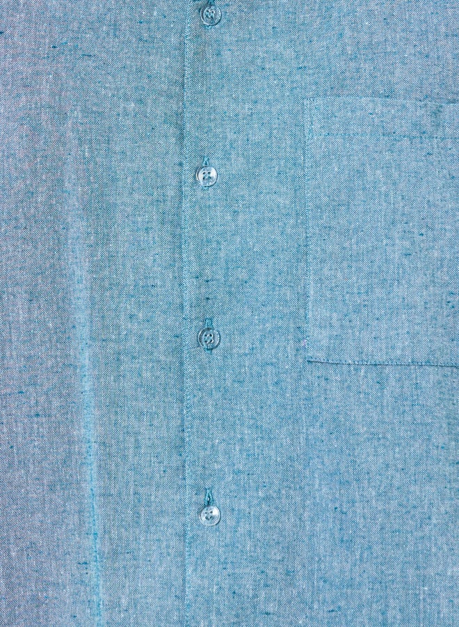 ستايلي طقم بيجاما من بنطال وقميص قطن بقصة مريحة - Image 3