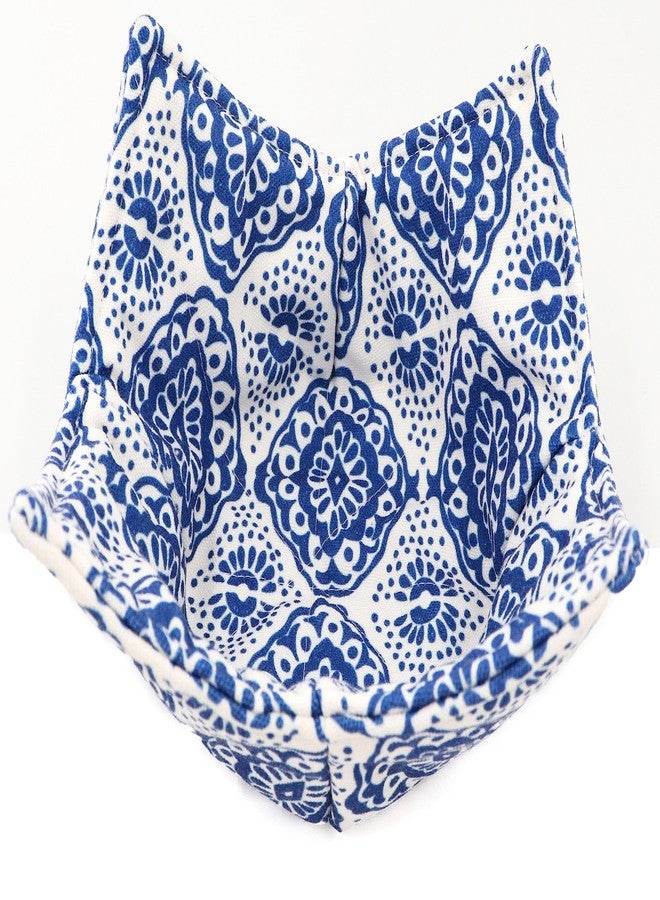 ROGITU Cotton Microwavable Bowl Cozy, Microwave-Safe Hot Bowl Holders, Soup Bowl Cozy Bowl Hot Pads (A) - Image 2