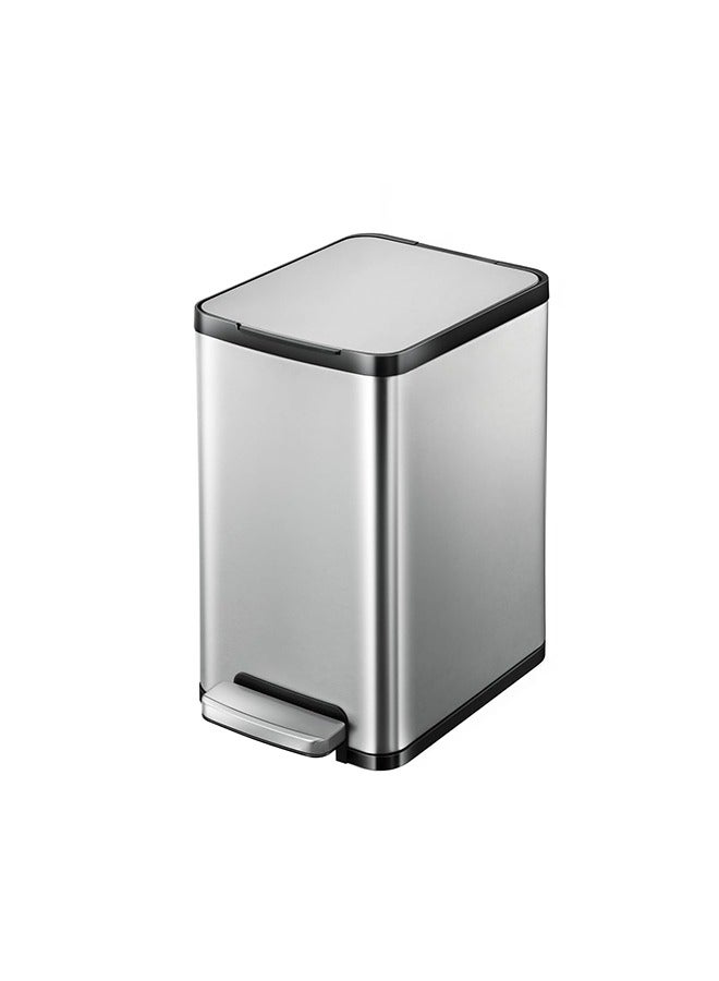 Orchid Eko Edison Slim Step Bin With Lid 5 Litre  - Image 1