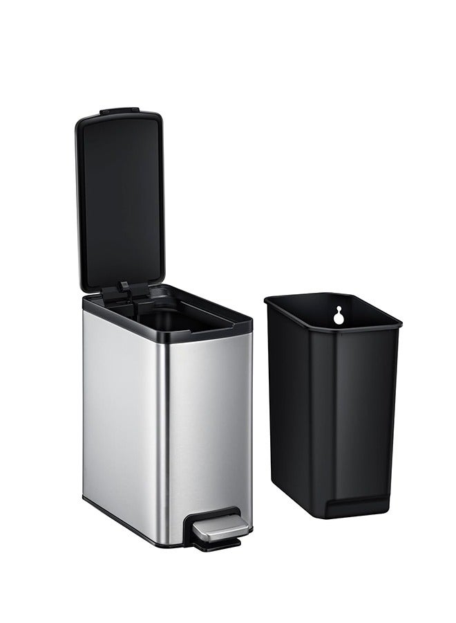 Orchid Eko Edison Slim Step Bin With Lid 5 Litre  - Image 3