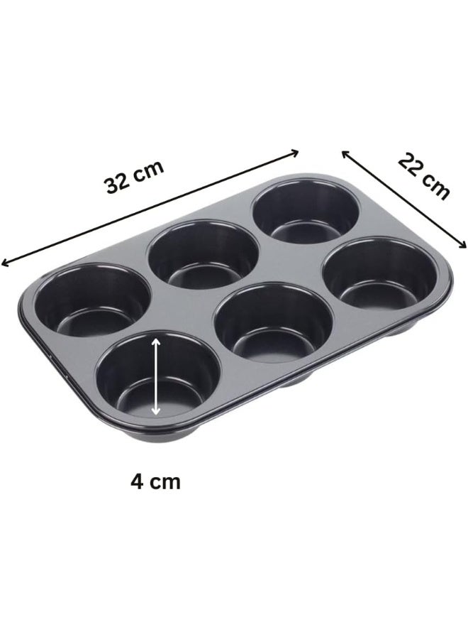 Tala Performance Eclipse Non-Stick 6 Cup jumbo muffin tin - Image 3