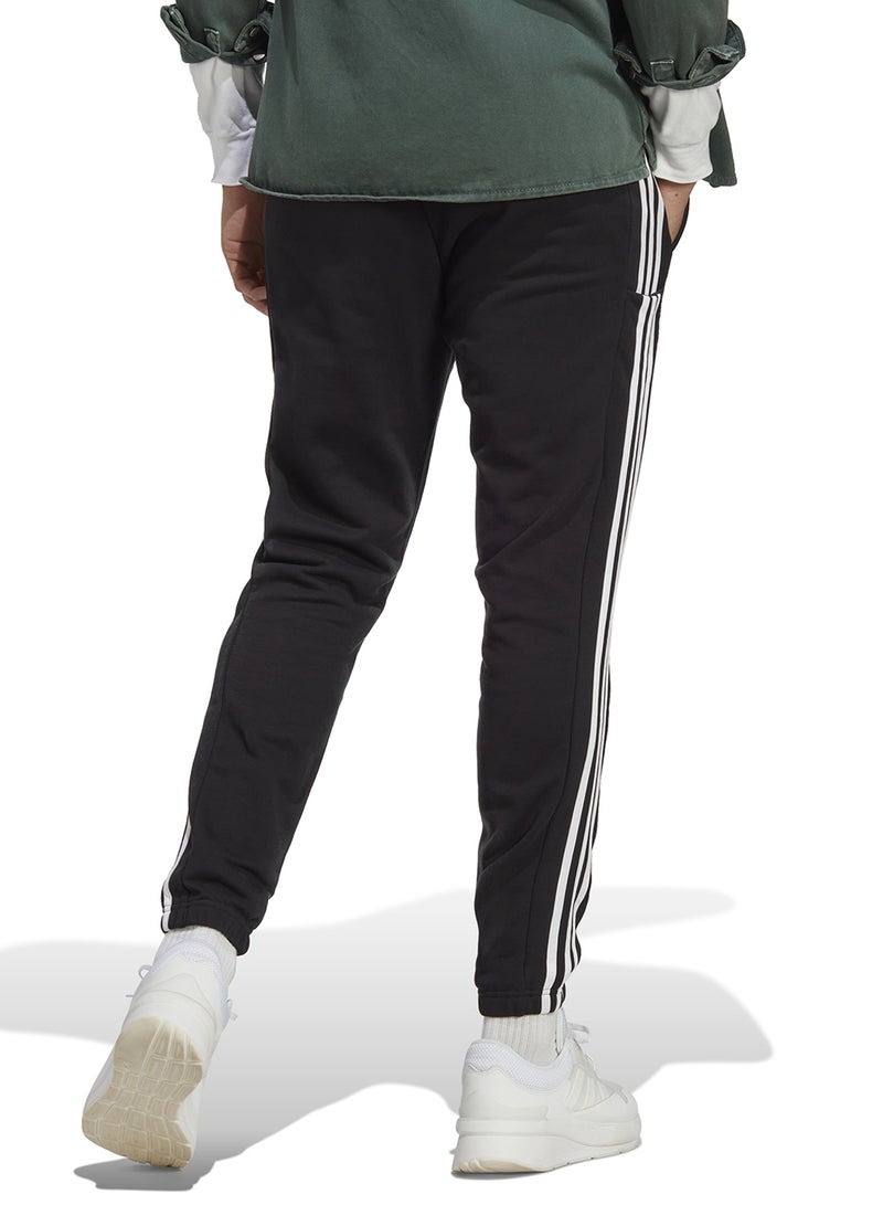 Adidas سروال جوجر من قماش فرنسي مع 3 خطوط - Image 2