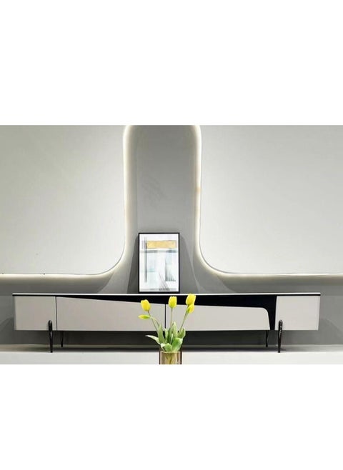 Modern marble TV table (200*43*40cm)