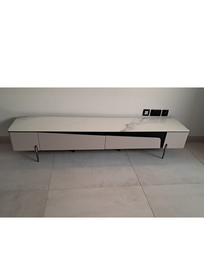 Modern marble TV table (200*43*40cm)