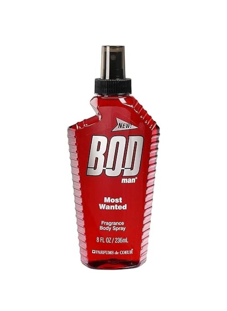 بود مان بخاخ الجسم بود مان موست وانتد – عطر رجولي قوي وجذاب (٢٣٦ مليلتر)