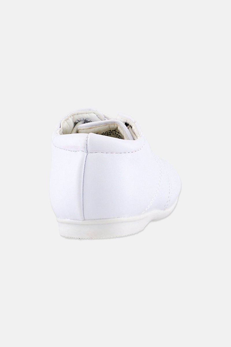 Josmo Toddlers Boy Lace Up Shoes, White - Image 2