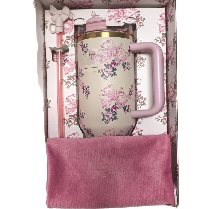 Stanley Stainless Steel Vacuum Insulated Tumbler with Straw - Image 5