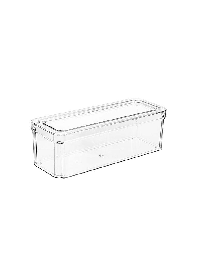 Noon East 10-Pack Clear Plastic Food Storage Bins With Lids – Multi-Purpose Organizers For Kitchen, Pantry, Fridge & Home - Image 2