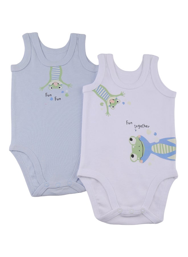 El Sayaad - Baby Playsuit set of 2 - Image 1