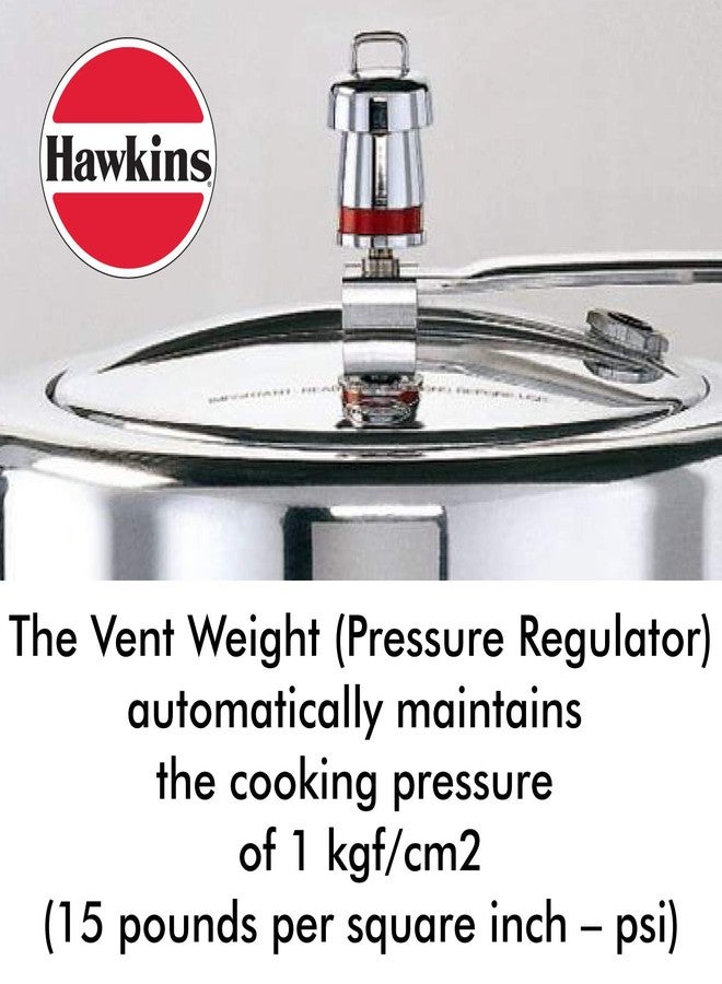 Hawkins Vent Weight Or Whistle for Stainless Steel and Stainless Steel Contura, Bigboy and Miss Mary Pressure Cooker, 1.5 Liter - Image 5