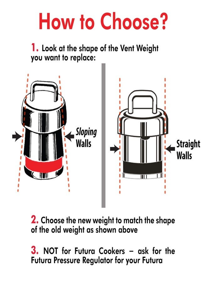 Hawkins Vent Weight Or Whistle for Stainless Steel and Stainless Steel Contura, Bigboy and Miss Mary Pressure Cooker, 1.5 Liter - Image 3