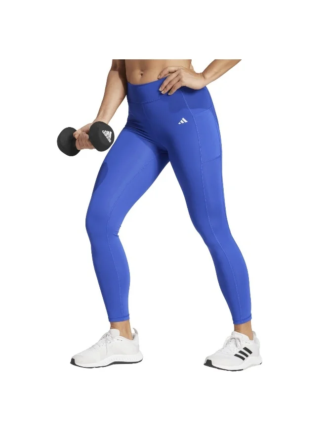 Adidas Opt St Mr 7/8 L Blue Training Tights 2XSS