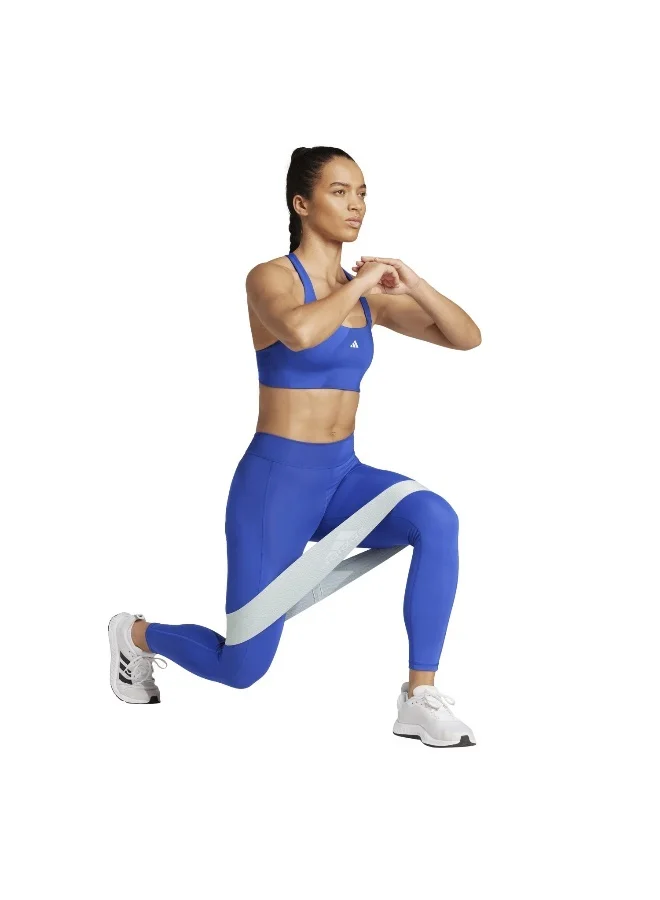 Adidas Opt St Mr 7/8 L Blue Training Tights 2XSS