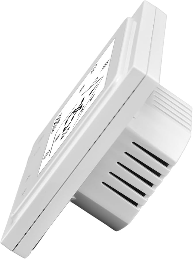 منظم الحرارة الذكي للتحكم عبر الواي فاي والصوتي للسخان وتدفئة الأرضية والمراجل الغازية - أبيض 86x86 مم - Image 3