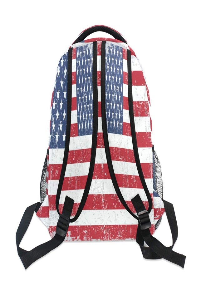 Blueangle Vintage American Flag Backpack for Boys Girls Teens, College Backpack School Bag Lightweight Bookbag Travel Laptop Casual Daypack - Image 4