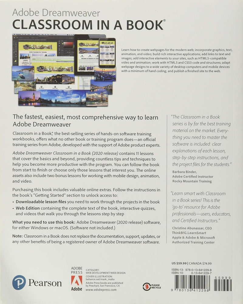كتاب Adobe Dreamweaver في الفصل (إصدار 2020) - Image 2