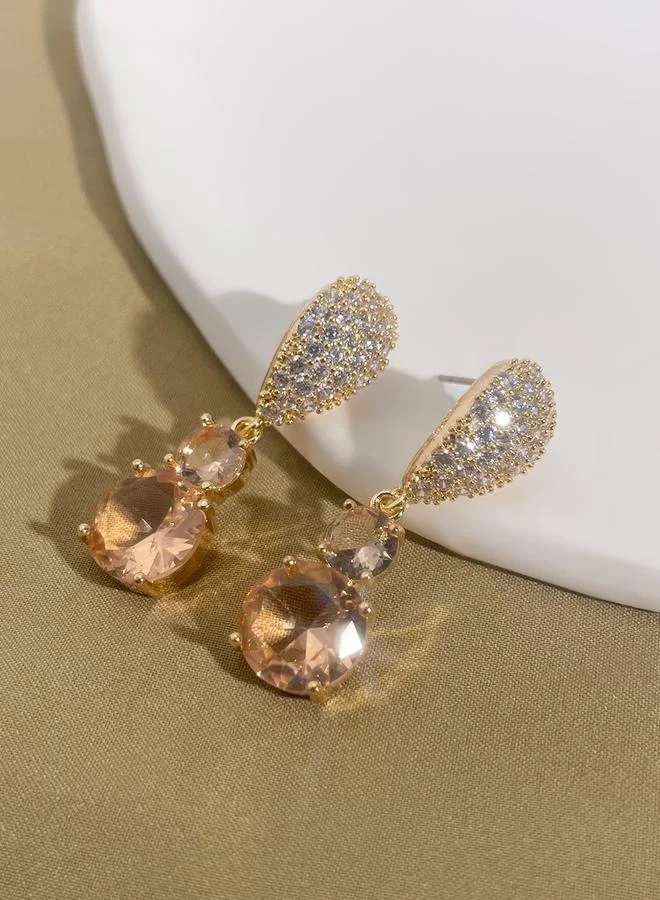 Take Two  Embellished Dangle Earrings for Women | Best Price UAE