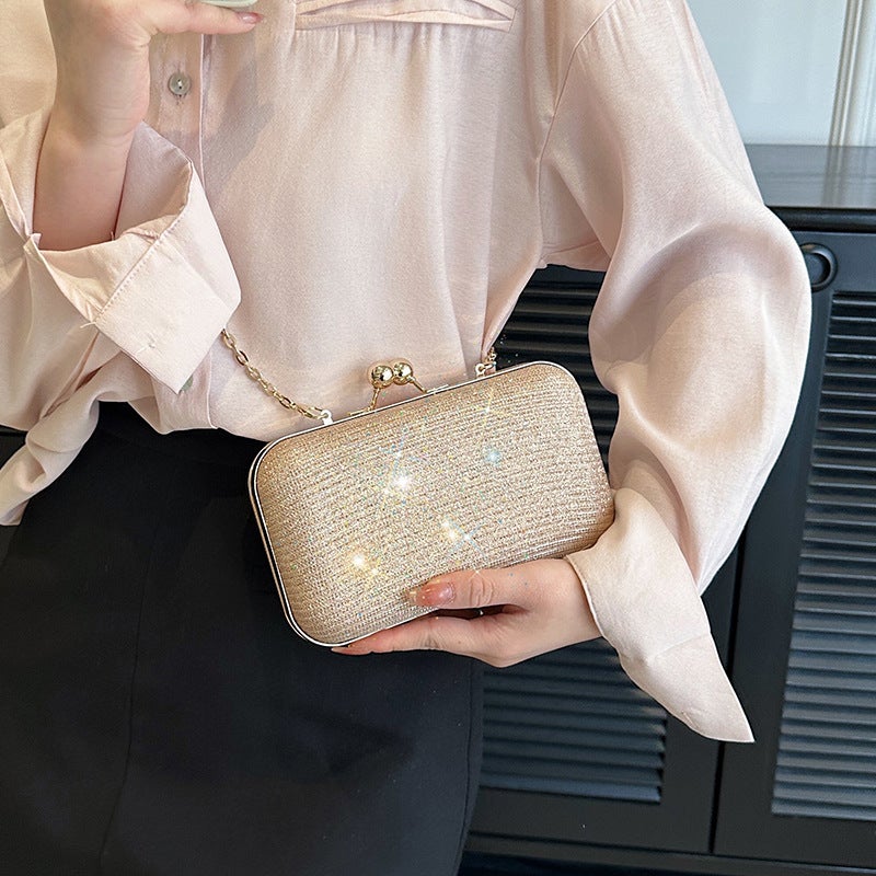 Evening Bag Niche Design Elegant Western Style Crossbody Shoulder Bag Small Fragrance - Image 4