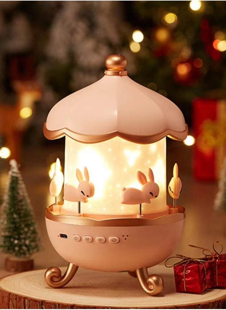 ELTRAZONE Magical Projection Lamp with Bluetooth-Compatible Wireless Speaker – Night Light with Large Projection Area, Rotating Galaxy Effects  Soothing Music – Ideal for Bedrooms, Kids, Parties  Relaxation Spaces - Image 3