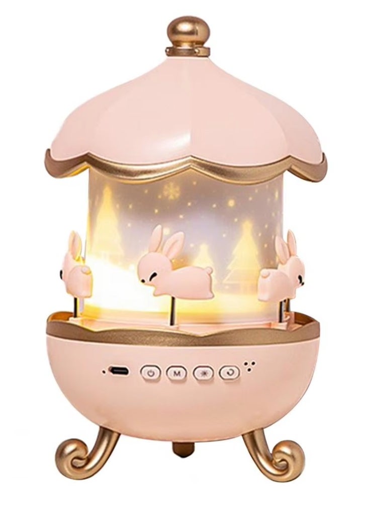 ELTRAZONE Magical Projection Lamp with Bluetooth-Compatible Wireless Speaker – Night Light with Large Projection Area, Rotating Galaxy Effects  Soothing Music – Ideal for Bedrooms, Kids, Parties  Relaxation Spaces - Image 1