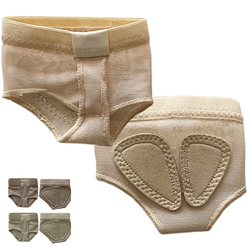 DANCE YOU DANCEYOU Foot Undies Thongs 1/2 Pairs Lyrical Dance Paws Pads Ballet Belly Contemporary Dance Shoes for Kids Women and Men 1 Pairs, S - Image 2