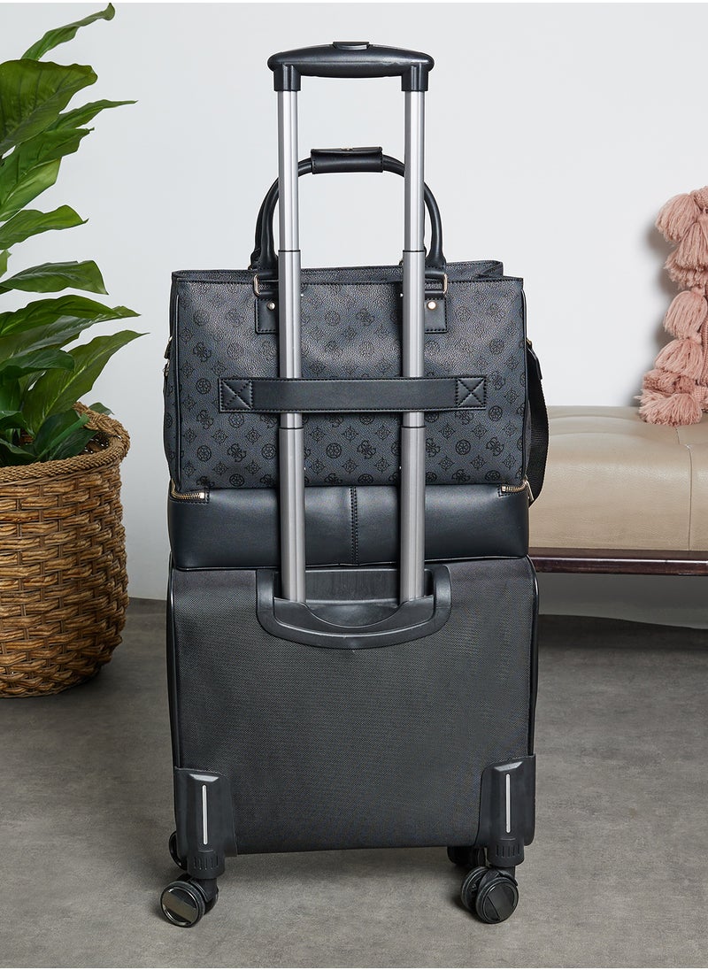 GUESS - حقيبة تسوق بزاوية سحاب ويلدر - Image 1