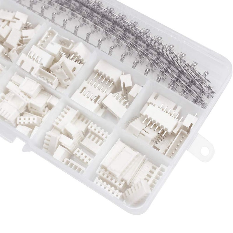 GeeBat 460pcs 2.54mm JST-XH Connector Kit with 2.54mm Female Pin Header and 2/3 / 4/5 / 6 Pin Housing Connector Adapter Plug (JST Connector Kit) - Image 4