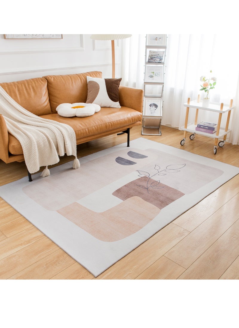 GOOTOY Modern Style Area Rug Non-Slip Super Soft Touch Living Room Bedroom Kitchen Decoration Of Carpet Floor Rug Rectangular 200x300cm  - Image 4