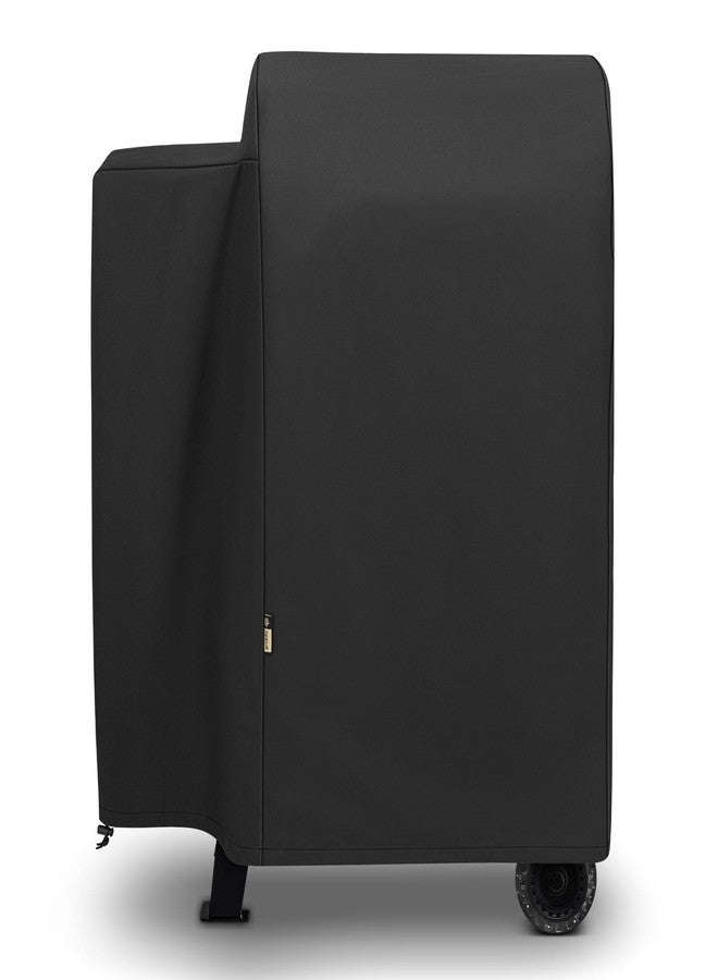 Arcedo Wood Pellet Grill Cover for Pit Boss Lexington, Heavy Duty Waterproof BBQ Cover, Outdoor Wood Fired Smoker Grill Cover, All Weather Protection Barbecue Cover, Black - Image 1
