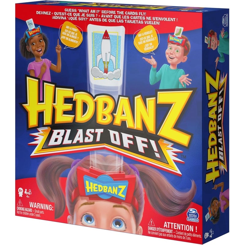 Spin Master - Hedbanz Blastoff Game - 6062194 - Image 1