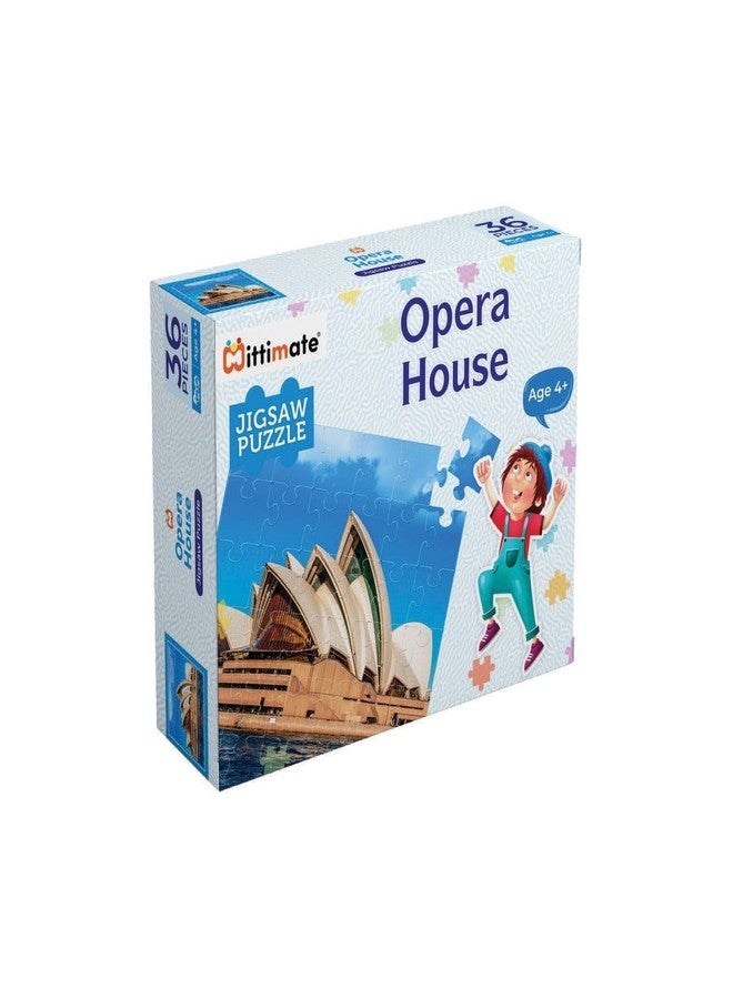 Mittimate Opera House Jigsaw Puzzle Game for Kids Age 4 to 6 Old I 36 Pieces Puzzle Toy I Birthday Gift for Children - Image 1