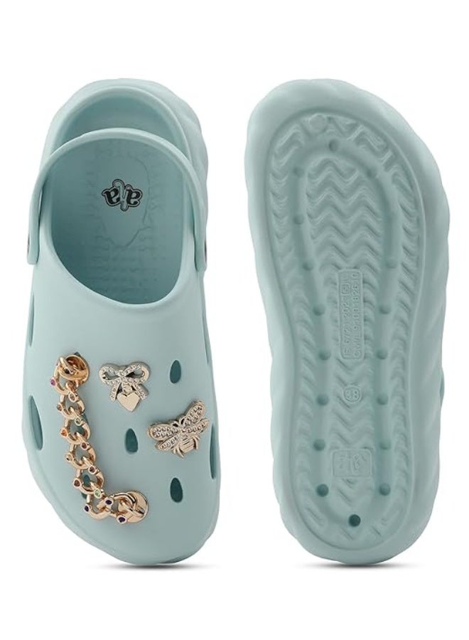 Liberty A-HA BEACHWALKL Slingback Casual Clogs for Women with EVA Sole | Slip-On Comfort, Breathable, Lightweight and All-Terrain Grip | Stylish Home Wear Footwear | Cushioned and Comfortable Footbed - Image 3