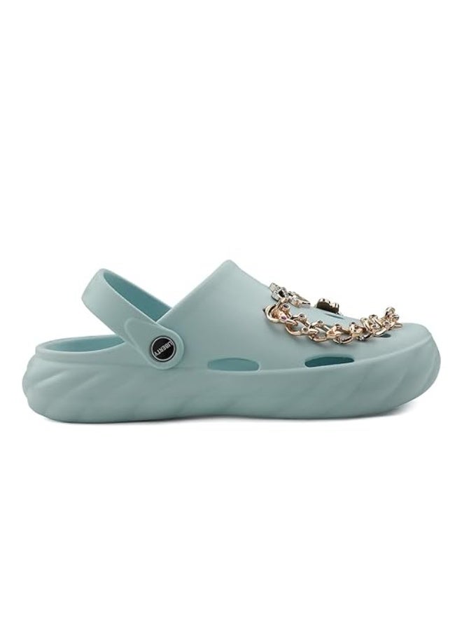 Liberty A-HA BEACHWALKL Slingback Casual Clogs for Women with EVA Sole | Slip-On Comfort, Breathable, Lightweight and All-Terrain Grip | Stylish Home Wear Footwear | Cushioned and Comfortable Footbed - Image 2