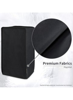 PlayVital Black Nylon Dust Cover for Xbox Series X Console, Soft Neat Lining Dust Guard, Anti Scratch Waterproof Cover Sleeve for Xbox Series X Console - X3PJ003  - Image 2
