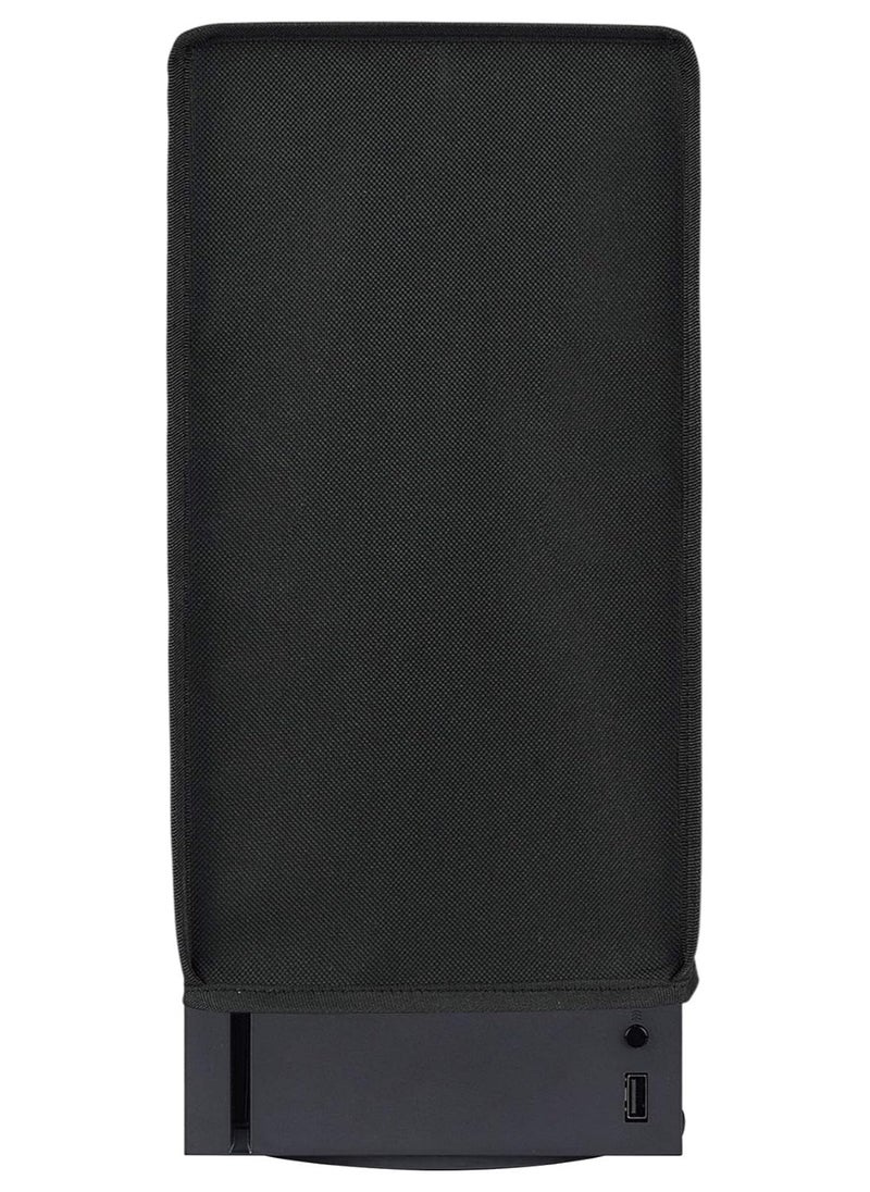 playvital PlayVital Black Nylon Dust Cover for Xbox Series X Console, Soft Neat Lining Dust Guard, Anti Scratch Waterproof Cover Sleeve for Xbox Series X Console - X3PJ003  - Image 5