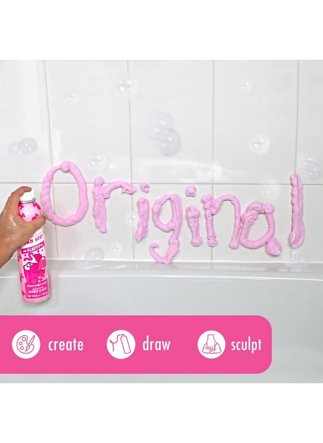 Mr. Bubble - Twin Pack Foam Soap - Sculpt And Draw In The Tub; Soft, Moldable, Gentle, Scented Foam (Pack Of 2, 8 Fl Oz Each) - Image 1