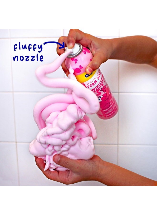Mr. Bubble - Twin Pack Foam Soap - Sculpt And Draw In The Tub; Soft, Moldable, Gentle, Scented Foam (Pack Of 2, 8 Fl Oz Each) - Image 1
