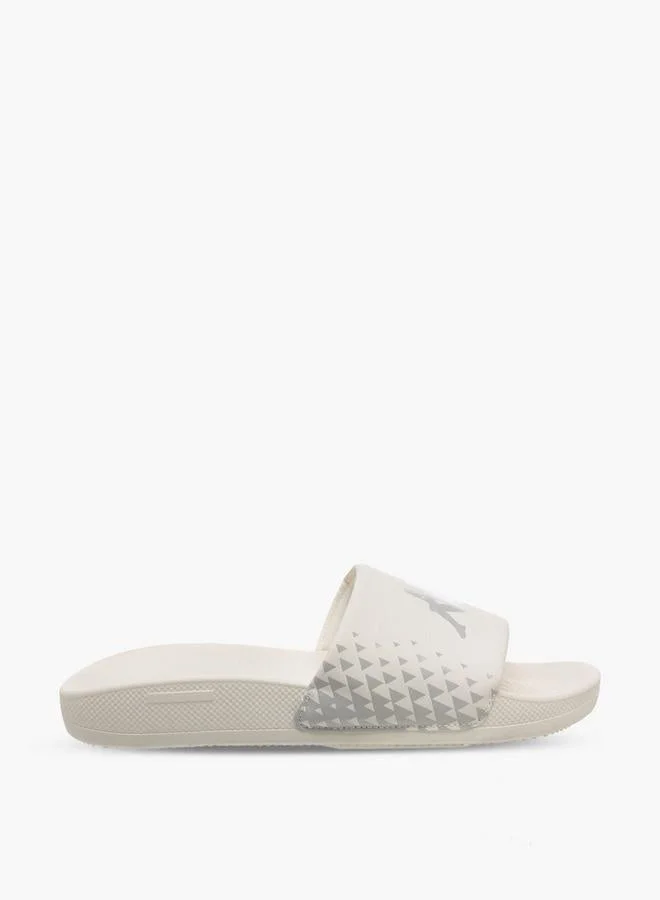Kappa Men Men Logo Print Slides