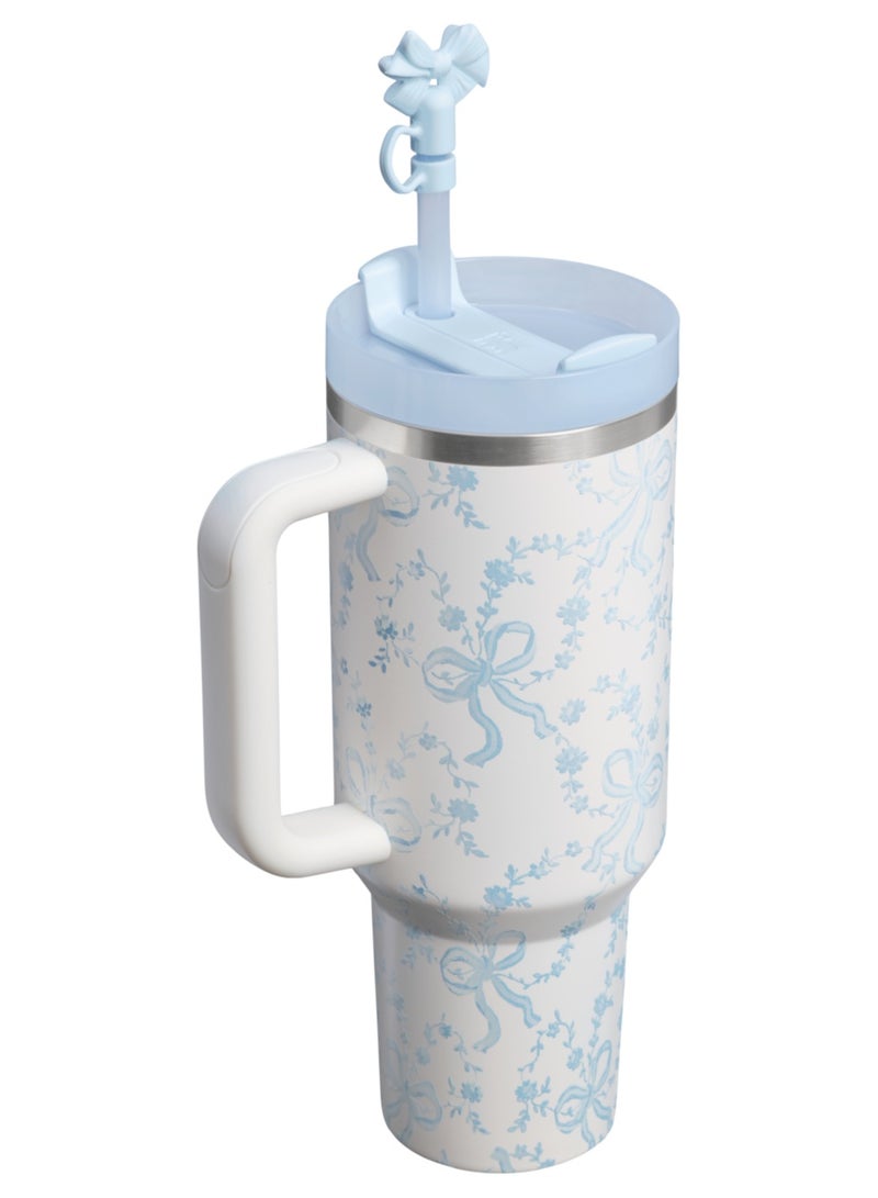 Stanley 1913 x LoveShackFancy Holiday Quencher® H2.0 FlowState™ Tumbler | 40 OZ - Image 2
