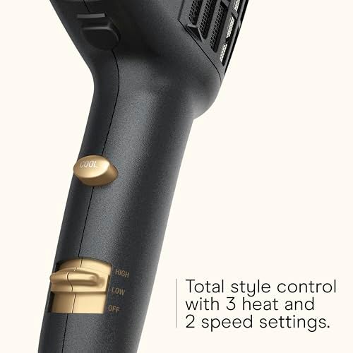 CONAIR INFINITIPRO BY CONAIR 3-in-1 Styling Hair Dryer, 1875W Hair Dryer and 3 Attachments - Image 4
