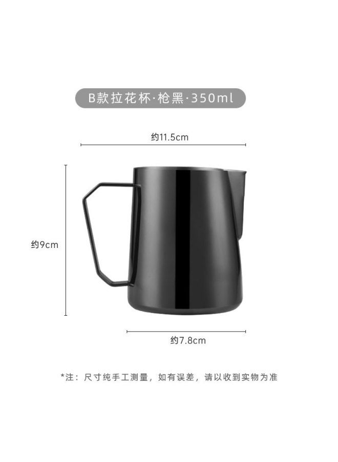 Coffee Cup Pointed Mouth 304 Stainless Steel Milk Bubble Cup With Fancy Coffee Cup Utensils