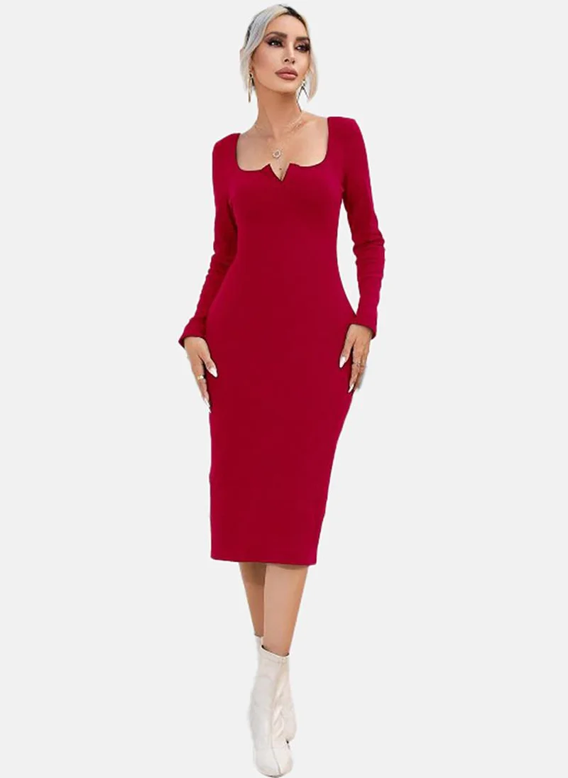 YUNIQEE Long Sleeve Dress