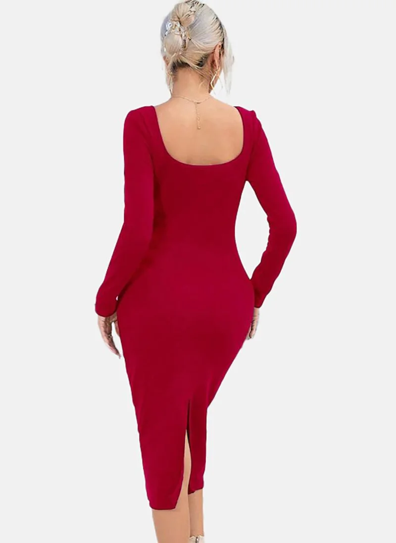YUNIQEE Long Sleeve Dress