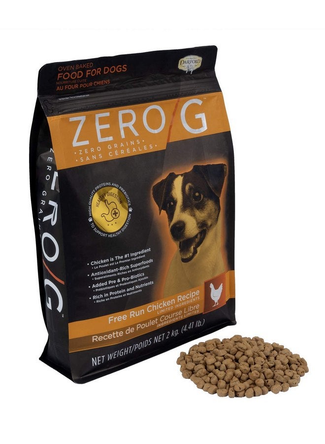 دارفورد طعام الكلاب المخبوز في الفرن من دارفورد زيرو/جي فري ران - 4.4 رطل - Image 4