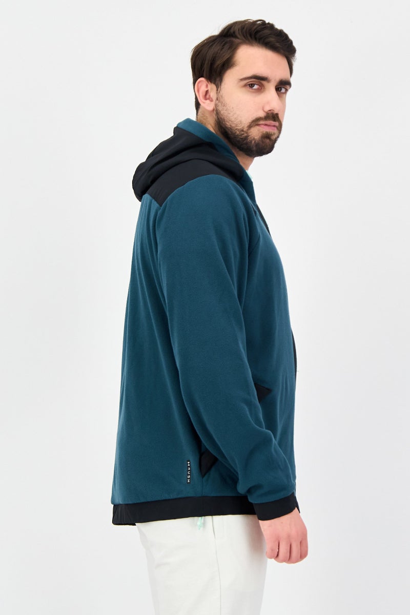 UNDER ARMOUR Men Loose Fit Long Sleeve Outdoor Hoodie, Multicolor - Image 2