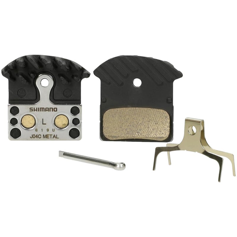 Shimano J04C Brake Pads, Black, L - Image 1