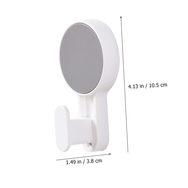 2Pcs Adhesive Wall Hooks For Coat Towel Bathroom Kitchen Durable White Easy Install - Image 5